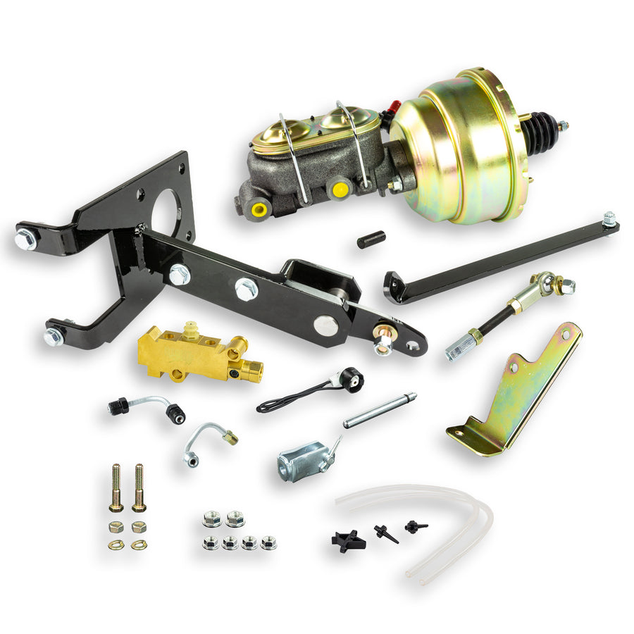 The Right Stuff 55-59 GM & GMC C/K Truck, Master Cylinder, 8" Booster Combination Kit Disc/Disc - (G85710572)