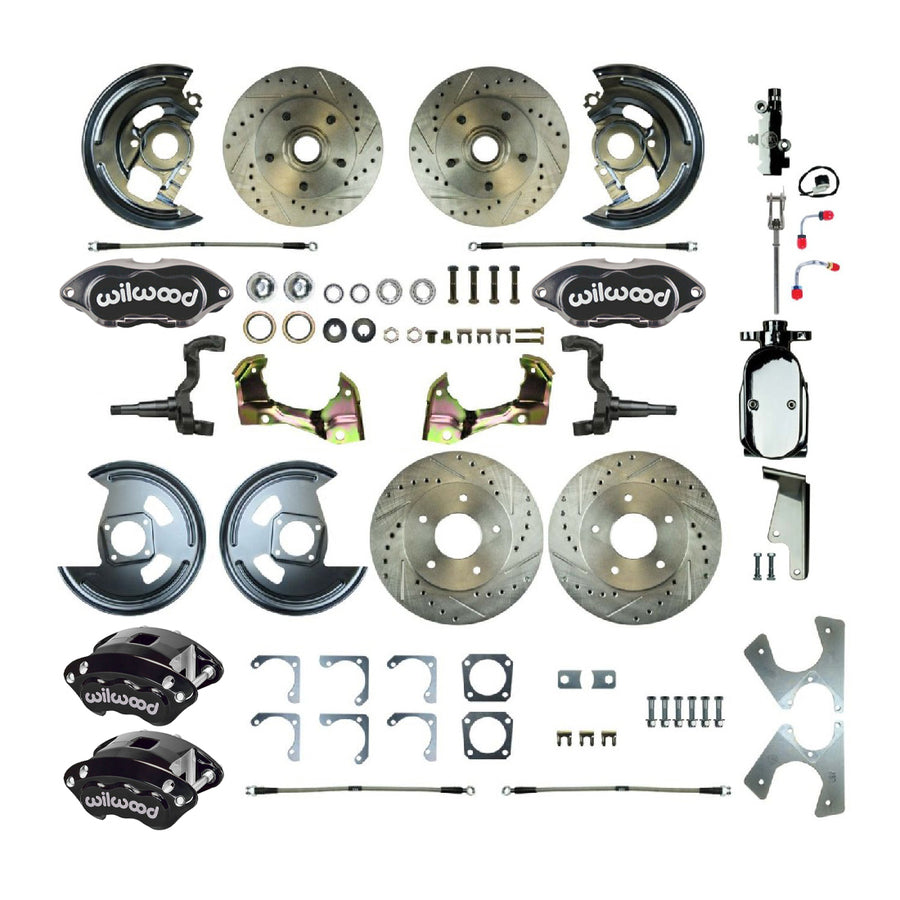 The Right Stuff 1967 Camaro/Firebird, Performance Series, 4-Wheel Disc Brake Conversion Kits - (AFXSD22CSX)