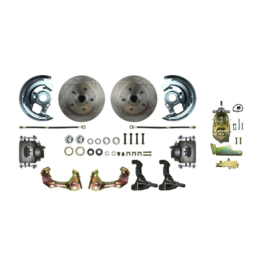 The Right Stuff 1964-1972 Chevelle/A-Body Front Manual Disc Brake Conversion Kit - AFXSD01C - (AFXSD01C)