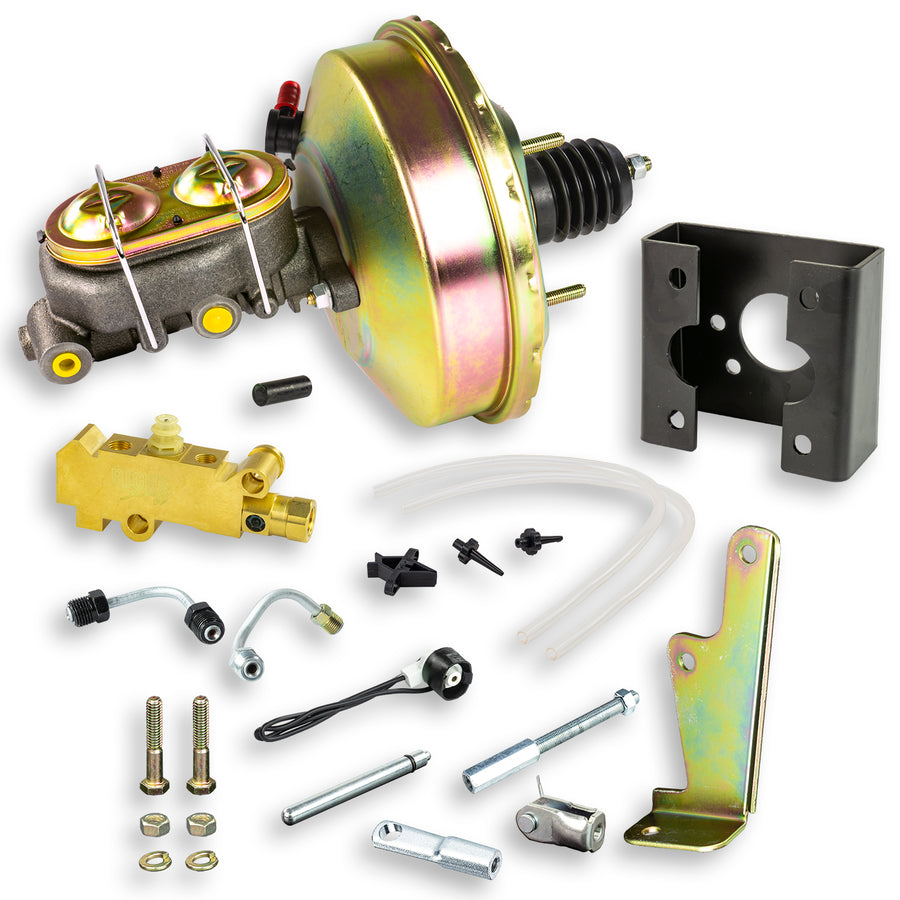 The Right Stuff 63-66 GM & GMC C/K Truck, 9" Slimline Booster Master Combo Kit Disc/Disc - (G96320572)