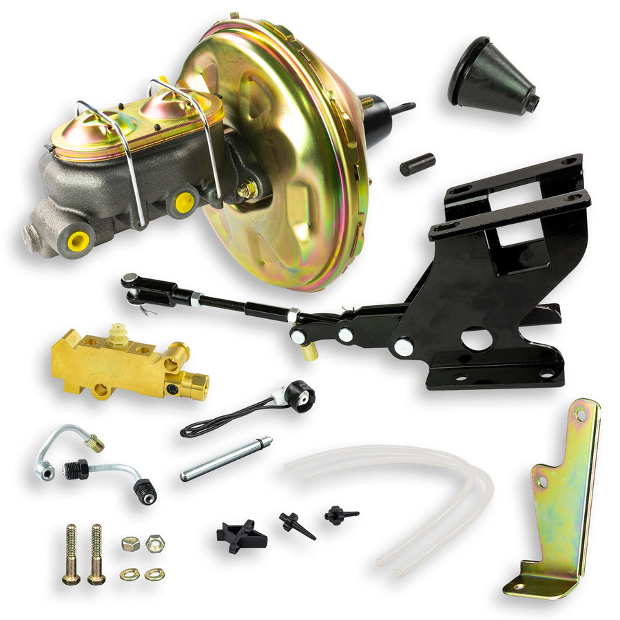 The Right Stuff 67-72 GM & GMC C/K Truck, Master Cylinder & Booster Combo Kit, Factory bracket; Disc/Disc - (G16720572)