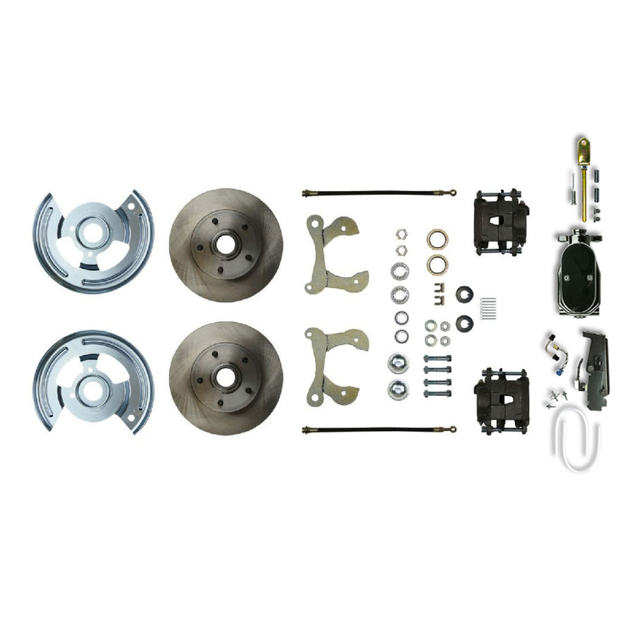The Right Stuff 1959-64 Chevrolet Impala/Bel Air, Manual Front Disc Brake Conversion Kit - (FSC59SDCY)