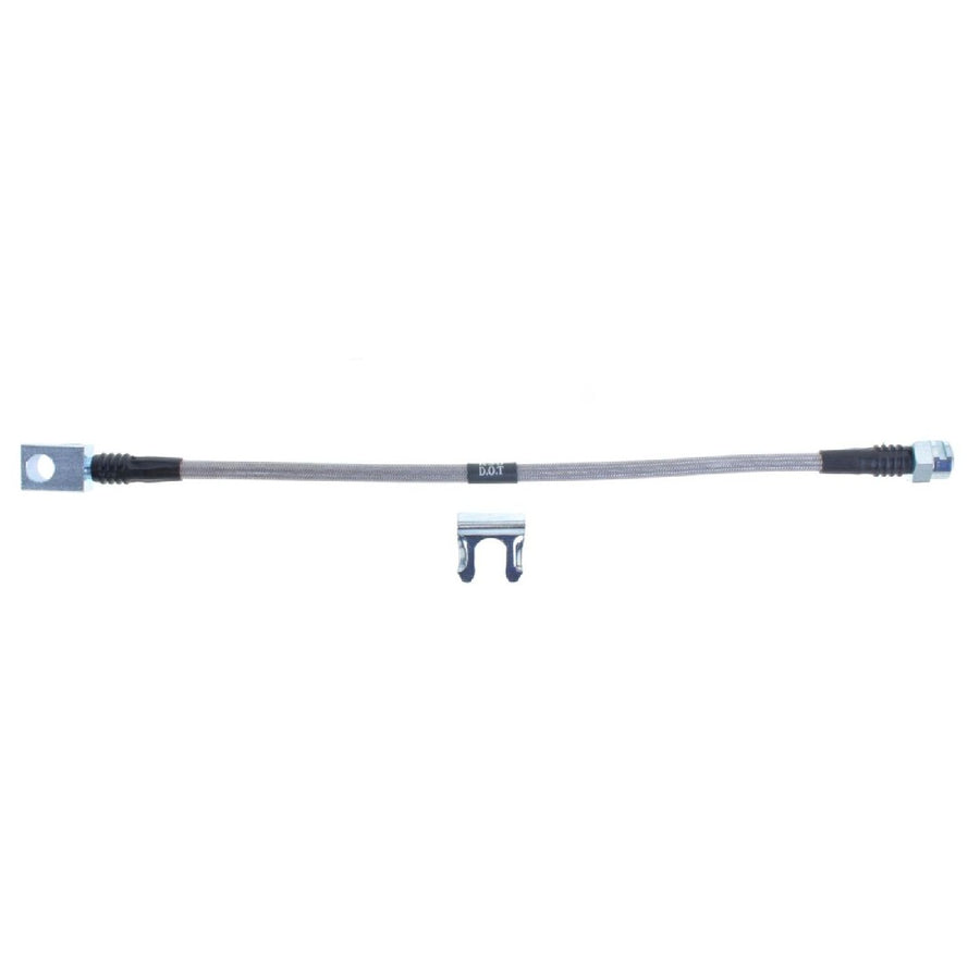 The Right Stuff 1966-72 GM A/F-Body, Braided Stainless Steel Rear Disc Brake Flex Hoses - (FH10S)