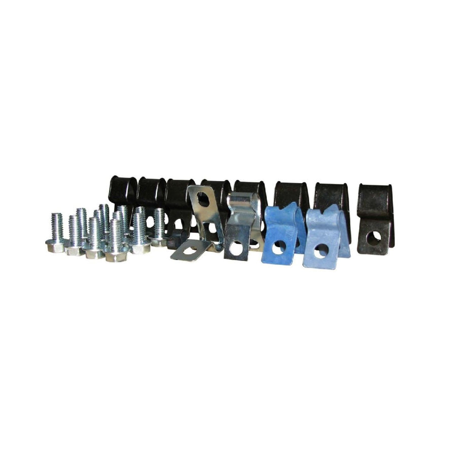 The Right Stuff 1971-73 Camaro/Firebird 21-Piece Complete Brake Line Clip Set - (FCS011)
