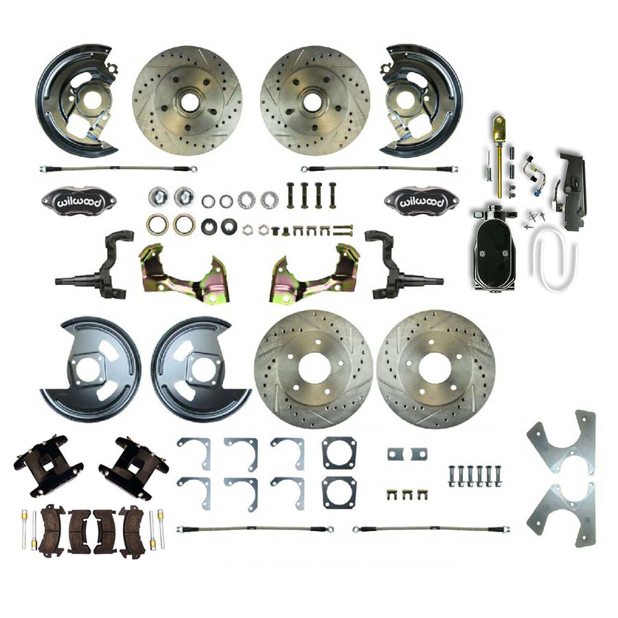 The Right Stuff 1967 Camaro/Firebird, Performance Series, 4-Wheel Disc Brake Conversion Kits - (AFXSD22CSY)