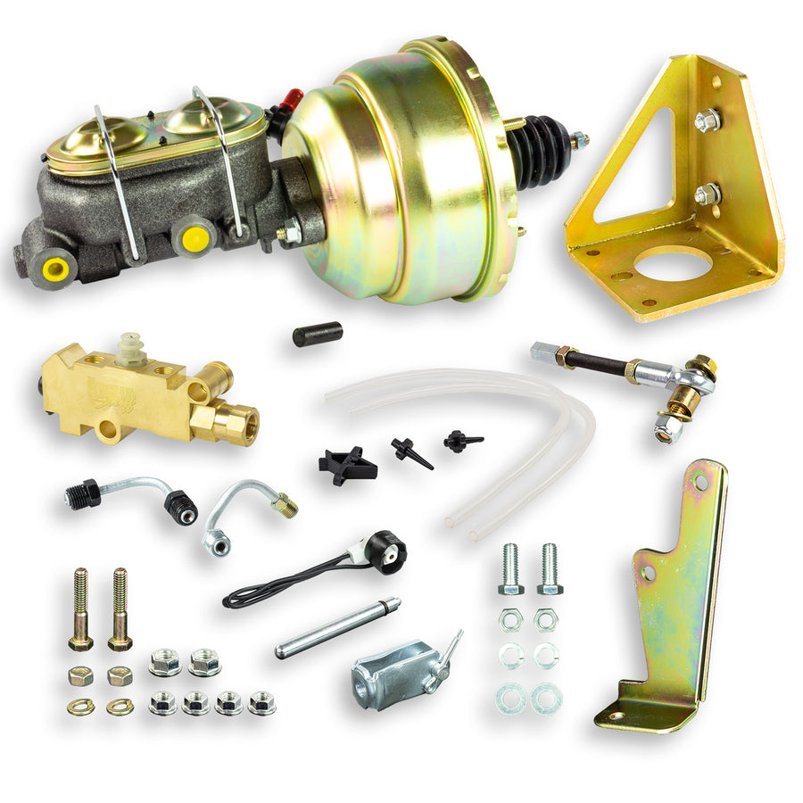 The Right Stuff 47-54 GM & GMC C/K Truck, Master Cylinder & 8" Booster Combo Kit, Disc/Drum - (G84710971)