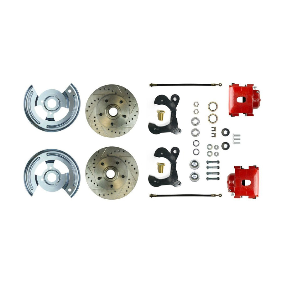 The Right Stuff 1959-64 Impala/Bel Air, "At The Wheel" Front Disc Brake Conversion Kit - (FSC59WKCZ)